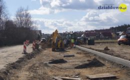 Ulica Katarzyny Aleksandryjskiej na ukończeniu