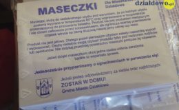 Maseczki dla każdego mieszkańca Działdowa