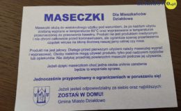 Maseczki dla każdego mieszkańca Działdowa