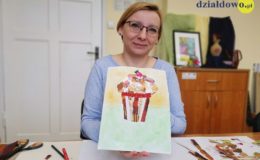 Kolaż z babeczką Muffinką