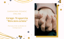 Darmowa pomoc psychologiczna w ramach grup wsparcia „Równoważnia”