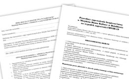Zapoznajcie się z procedurami bezpieczeństwa zajęć w MDK