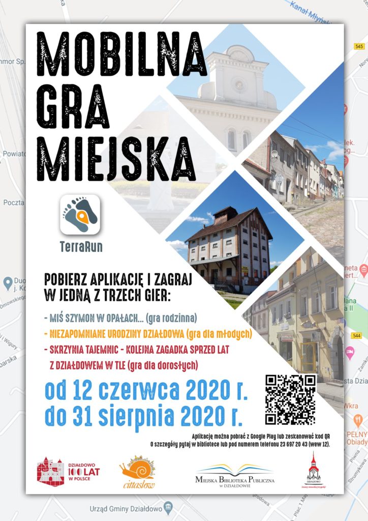 Pierwsza Mobilna Gra Miejska w Działdowie [film]