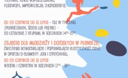 Wakacyjne zajęcia ruchowe z Miejskim Domem Kultury