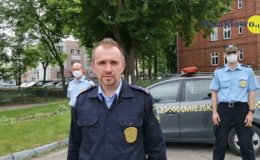 Wyzwanie #GaszynChallenge podjęte przez strażników miejskich w Działdowie