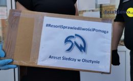 Działdowskie Centrum Caritas otrzymało pół tysiąca maseczek ochronnych.  #ResortSprawiedliwościPomaga [film]