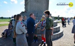 Nasi harcerze na 610. rocznicy Bitwy pod Grunwaldem