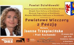 Joanna Trzepiecińska i Piotr Kozikowski - poezja w plenerze