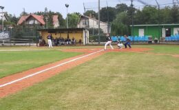 Inauguracja młodej drużyny Yankees Działdowo w Bałtyckiej Lidze Baseballu – zagrali jak ” równy z równym” z faworytami