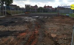 Trwa modernizacja kortów do tenisa ziemnego
