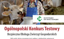 Ogólnopolski Konkurs Testowy Bezpieczna Obsługa Zwierząt Gospodarskich