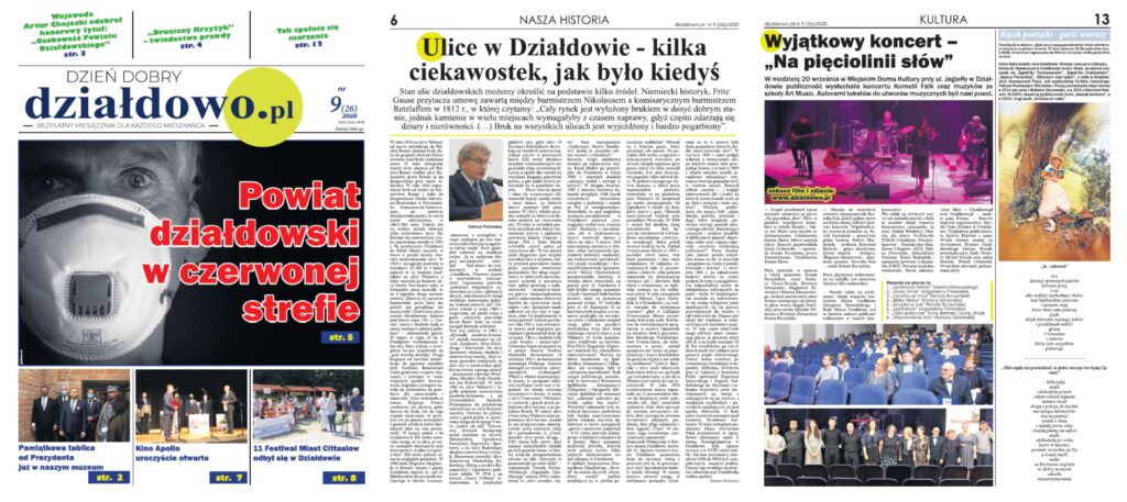 Zapraszamy do lektury Dzień Dobry. Działdowo.pl Zapraszamy do lektury Dzień Dobry. Działdowo.pl