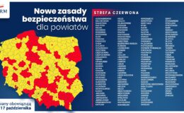 Nasz powiat nadal pozostaje w strefie czerwonej