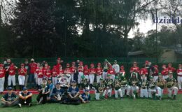 Kadra Województwa Warmińsko-Mazurskiego ze srebrem na Międzywojewódzkich Mistrzostw Młodzików w baseballu