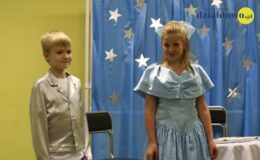 Przedstawienie w wykonaniu najmłodszej grupy teatralnej MDKw Działdowie pt. „Spotkanie w kawiarni”