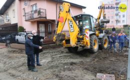 Trwa budowa drogi przy ul. Orzeszkowej