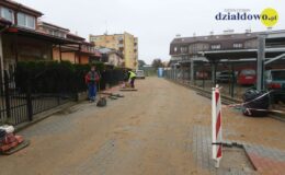 Trwa budowa drogi przy ul. Orzeszkowej