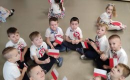 Święto Niepodległości w Przedszkolu nr 4 w Działdowie