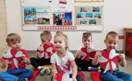 Święto Niepodległości w Przedszkolu nr 4 w Działdowie