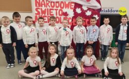 Święto Niepodległości w Przedszkolu nr 4 w Działdowie