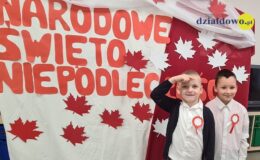 Święto Niepodległości w Przedszkolu nr 4 w Działdowie