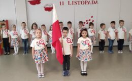 Święto Niepodległości w Przedszkolu nr 4 w Działdowie