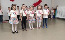 Święto Niepodległości w Przedszkolu nr 4 w Działdowie