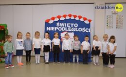 Święto Niepodległości w Przedszkolu nr 4 w Działdowie