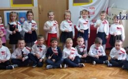 Święto Niepodległości w Przedszkolu nr 4 w Działdowie