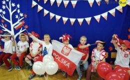 Święto Niepodległości w Przedszkolu nr 4 w Działdowie