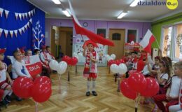 Święto Niepodległości w Przedszkolu nr 4 w Działdowie