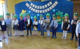 Pasowanie na przedszkolaka grupy „Żabki” w Przedszkolu nr 4 w Działdowie