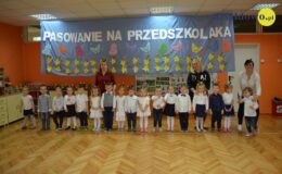 Pasowanie na przedszkolaka w Przedszkolu nr 5 w Działdowie [zdjęcia]
