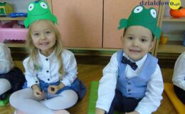 Pasowanie na przedszkolaka grupy „Żabki” w Przedszkolu nr 4 w Działdowie