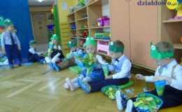 Pasowanie na przedszkolaka grupy „Żabki” w Przedszkolu nr 4 w Działdowie