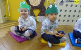 Pasowanie na przedszkolaka grupy „Żabki” w Przedszkolu nr 4 w Działdowie
