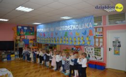 Pasowanie na przedszkolaka w Przedszkolu nr 5 w Działdowie