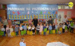 Pasowanie na przedszkolaka w Przedszkolu nr 5 w Działdowie