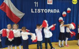 Święto Niepodległości w Przedszkolu nr 3 w Działdowie