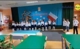Święto Niepodległości w Przedszkolu nr 3 w Działdowie