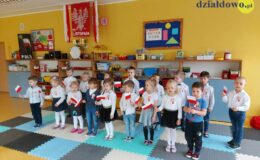Święto Niepodległości w Przedszkolu nr 3 w Działdowie