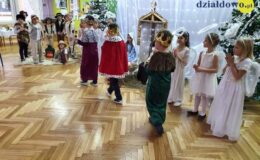 „Cud betlejemskiej nocy…” – Jasełka Bożonarodzeniowe w Przedszkolu nr 4 w Działdowie [zdjęcia]