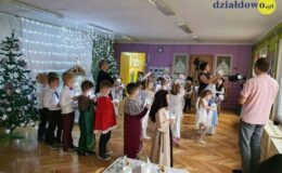 „Cud betlejemskiej nocy…” – Jasełka Bożonarodzeniowe w Przedszkolu nr 4 w Działdowie [zdjęcia]