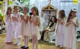 „Cud betlejemskiej nocy…” – Jasełka Bożonarodzeniowe w Przedszkolu nr 4 w Działdowie [zdjęcia]
