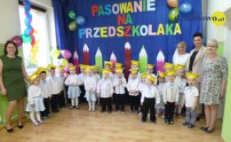 Pasowanie na przedszkolaka w Przedszkolu nr 1