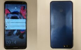 Znaleziony telefon Huawei czeka na odbiór przez swojego właściciela
