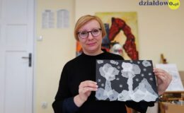 Krajobraz zimowy, czyli wydzieranka dla najmłodszych - MDK Działdowo poleca