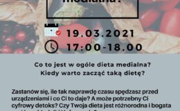 Kolejne bezpłatne szkolenie on-line - ”Jaka jest twoja dieta medialna”