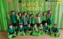 Powitanie wiosny w Przedszkolu Nr 1 w Działdowie