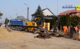 Ulica Krasickiego w naszym mieście jest remontowana